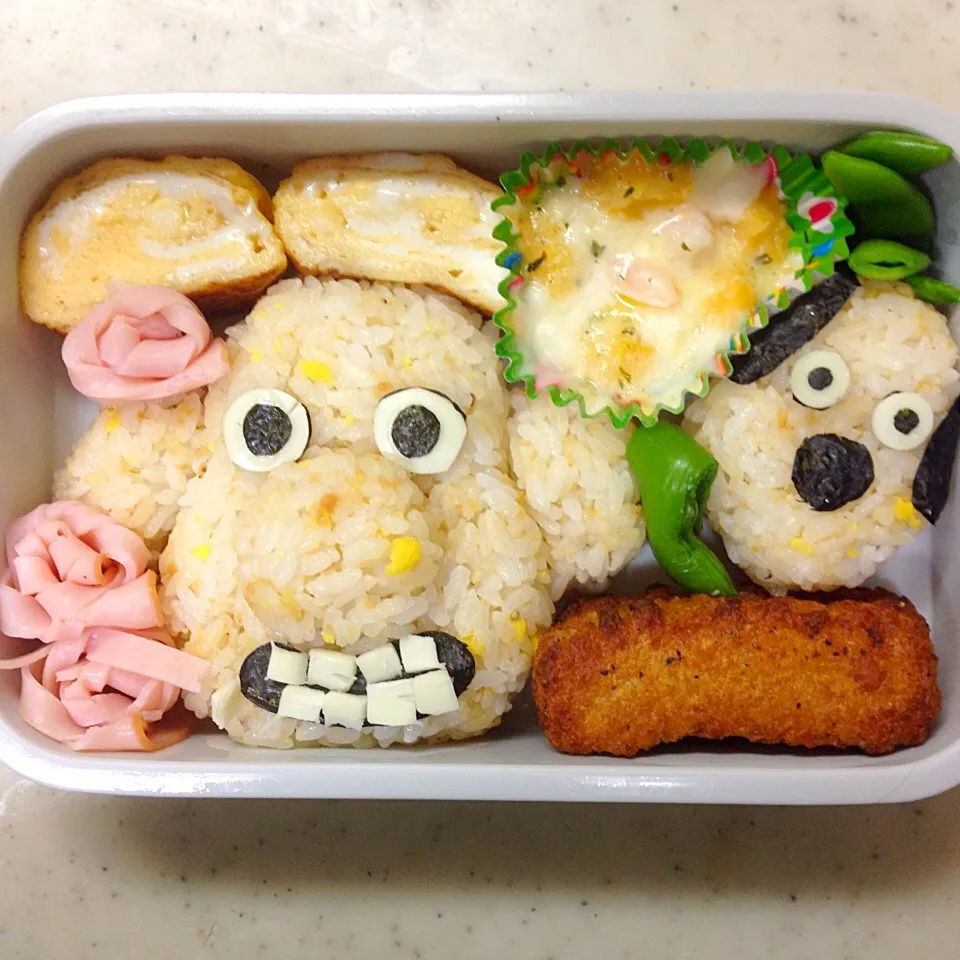 Snapdishの料理写真:息子のお弁当 2014.11.14|Ｌｅｈｕａさん