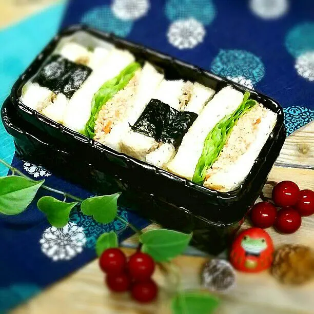 旦那さんの朝ごパン弁当♪|kyujaさん