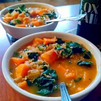 Snapdishの料理写真:red curry kale stew|Chris McClayさん