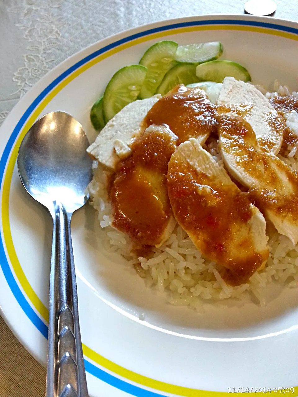 Snapdishの料理写真:ข้าวมันไก่|Good'idea Dearさん