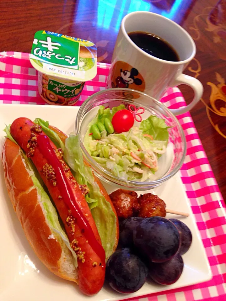 今日の朝御飯(๑´ڡ`๑)|ちゃたままさん