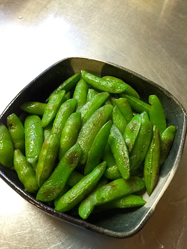 Stir fried sugar pea|NozomiSさん