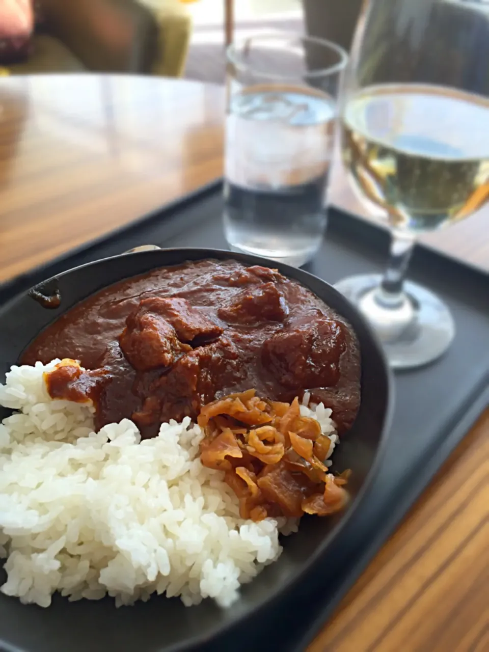 サクララウンジのJALカレー|つぼたけちゃん🍷さん