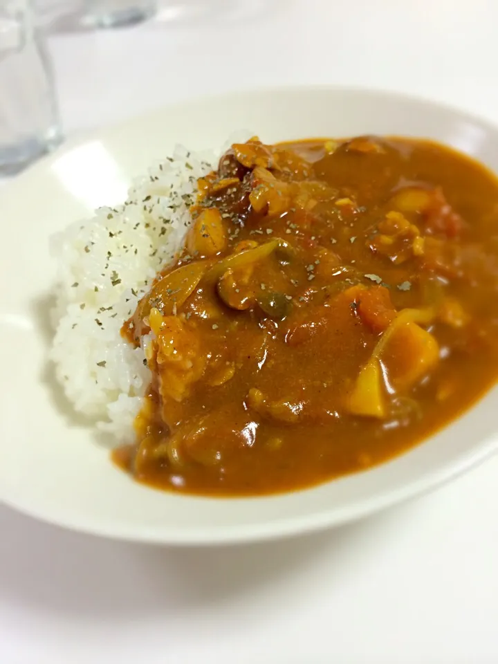 サツマイモとキノコのココナッツカレー|平澤友恵さん