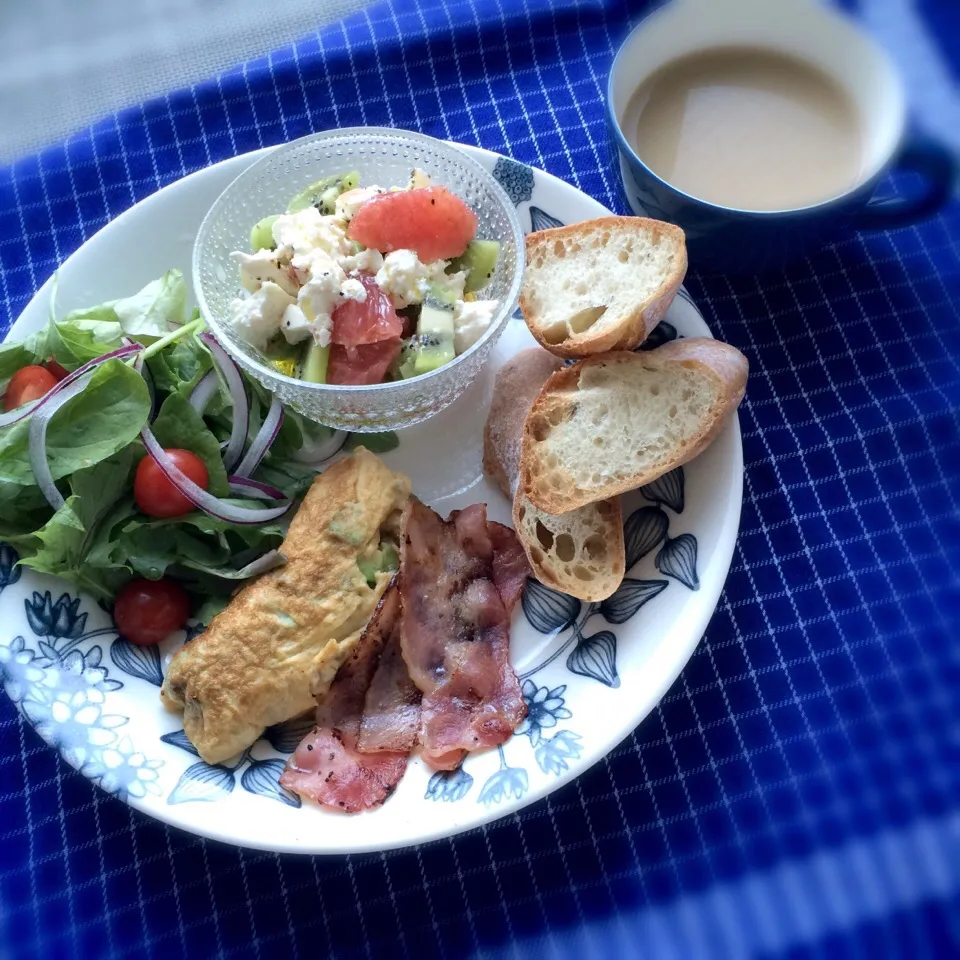 今日の朝ごはん|ぺんぎんさん