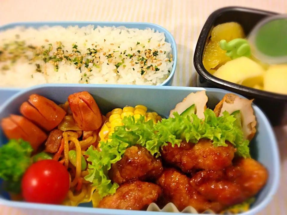 小4 男子お弁当🍱|チビミミさん