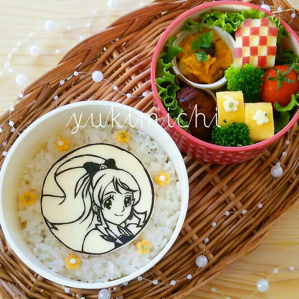 ハピネスチャージプリキュアより☆キュアハニーのお弁当♪|Michiyo Kasadaさん