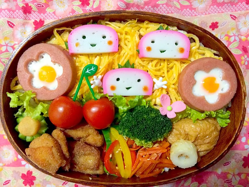 Snapdishの料理写真:今日の息子のお弁当2014/11/15|ミホさん