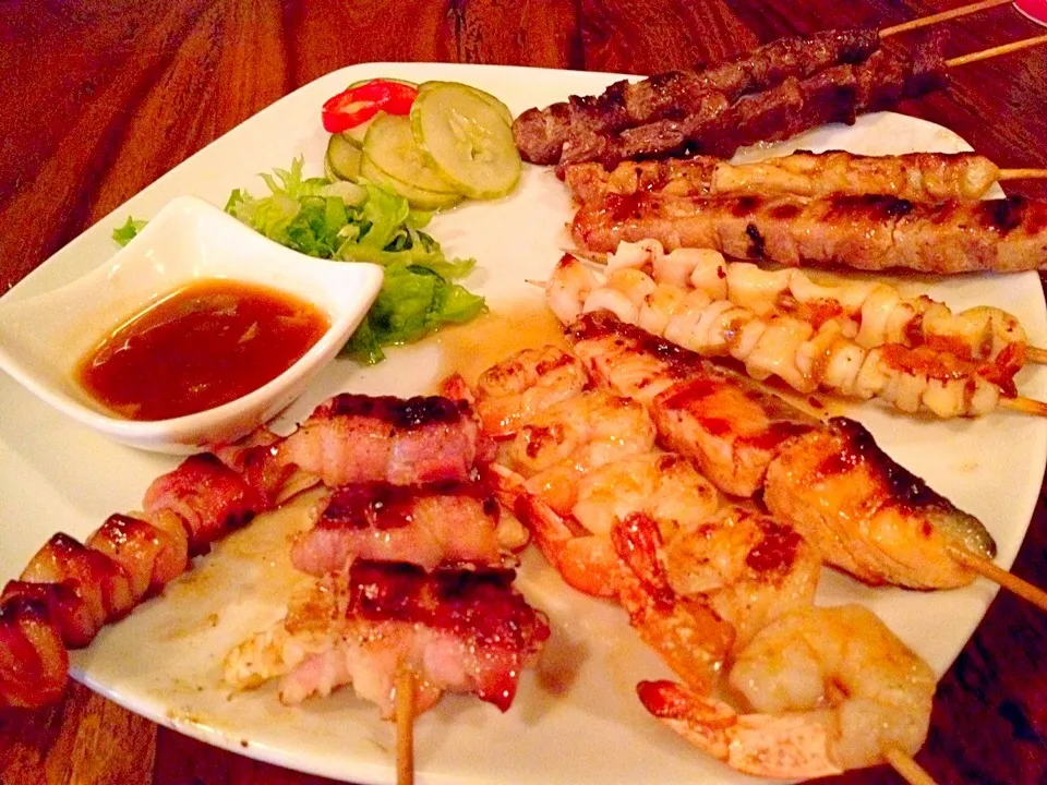 Yakitori Japanese grilled food|Raeさん