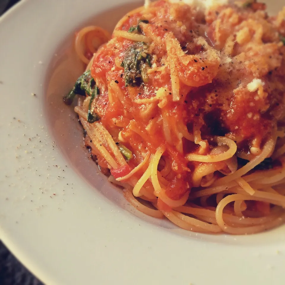 魚介スープのトマトベジパスタ|yo-chiさん