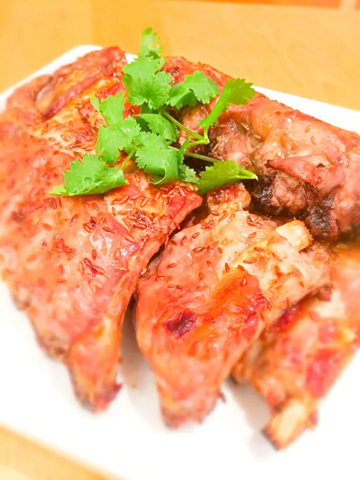 cumin soy sauce spareribs|Chiho Yamamotoさん