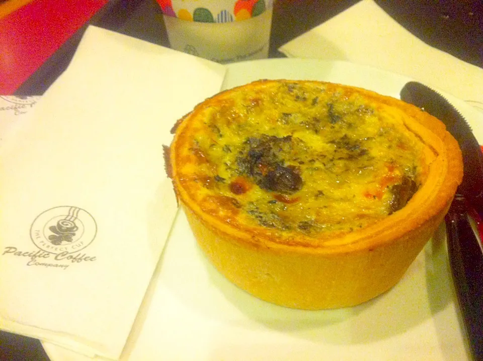 Truffle mushroom tart|skyblueさん