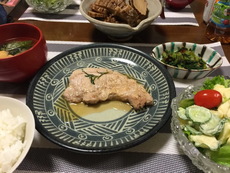 鹿児島豚のローズマリー焼き|愛ペガさん