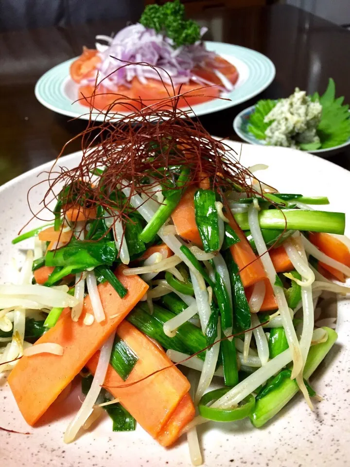 Snapdishの料理写真:✨野菜な晩ご飯✨|中さんさん