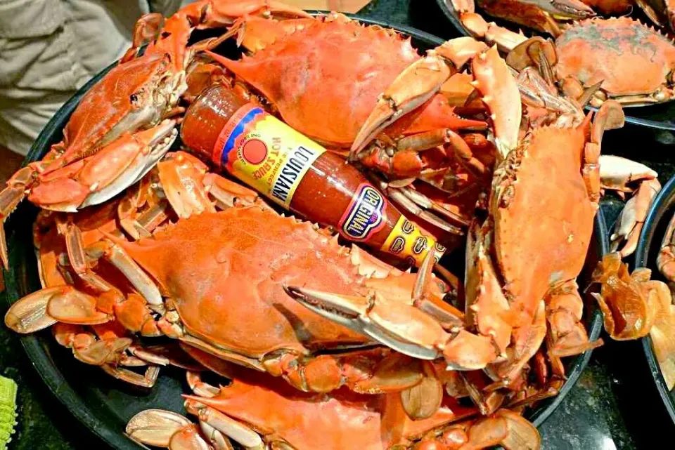 Snapdishの料理写真:🏈 Football Tailgating 🏈 #Football #Food #Family #Fun Boiled Crabs for Everyone #LouisianaGirl #SportsmanParidise #SportsGirl #Seafood #Holidays/Celebrations 🎭 🎶|Alisha GodsglamGirl Matthewsさん