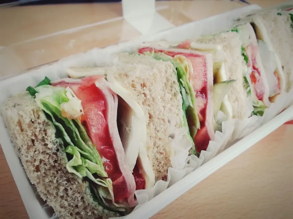 Snapdishの料理写真:Lunch time~ sandwitch|Amelieさん