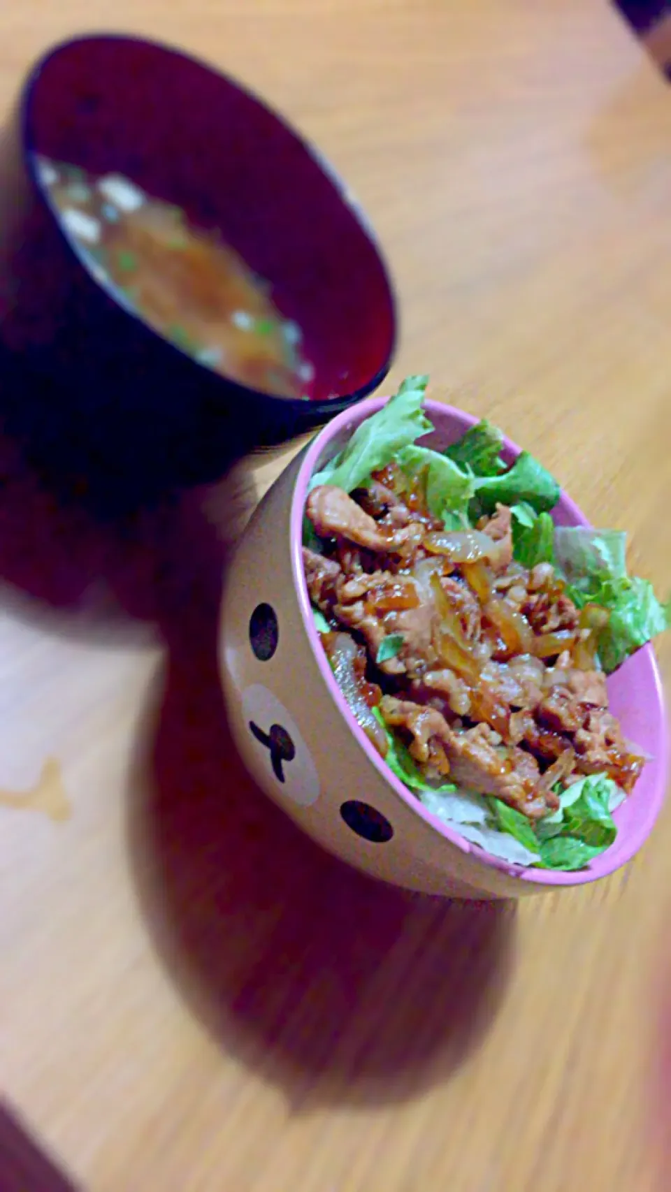 虚しい豚丼|rikaさん