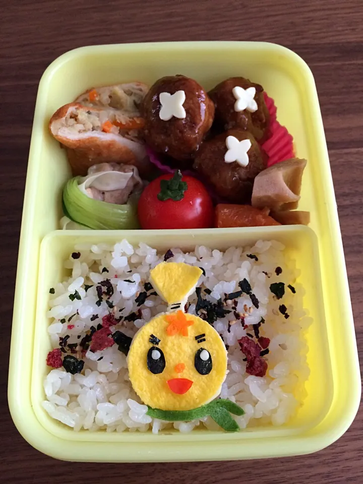 Snapdishの料理写真:ごめんね青春☆みしまるくんのお弁当|manacocoさん