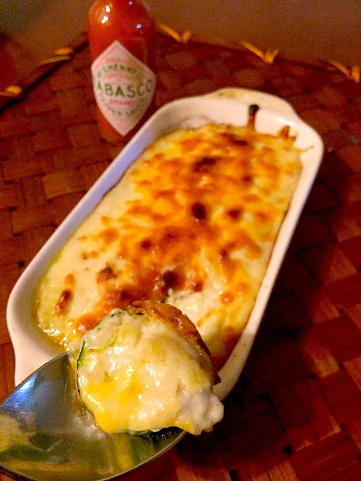 Calabacines gratinados♨️ｽﾞｯｷｰﾆのｸﾞﾗﾀﾝ|🌈Ami🍻さん