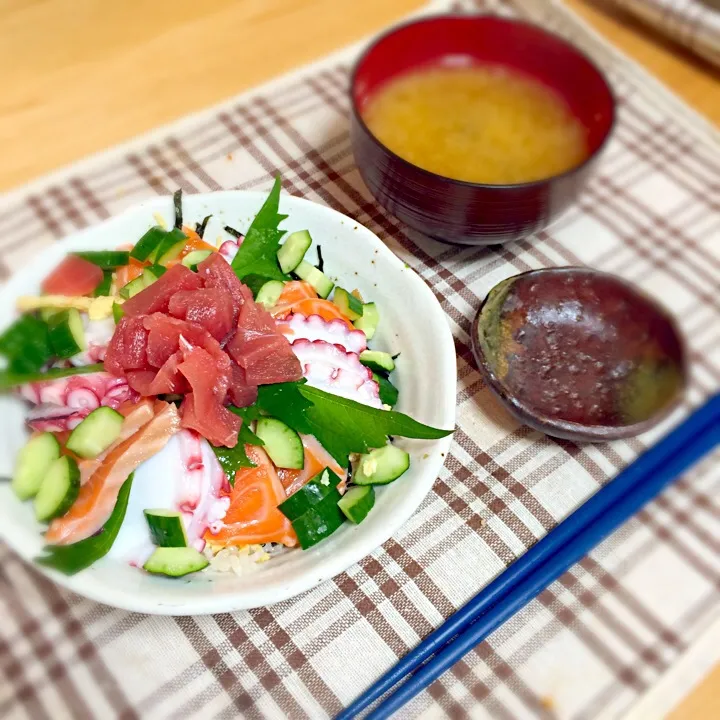 誕生日ちらしご飯|ちーさん