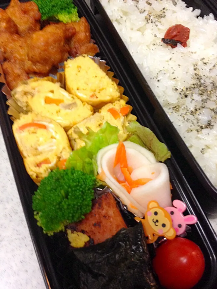 Snapdishの料理写真:今日のお弁当（息子編）|asayanさん