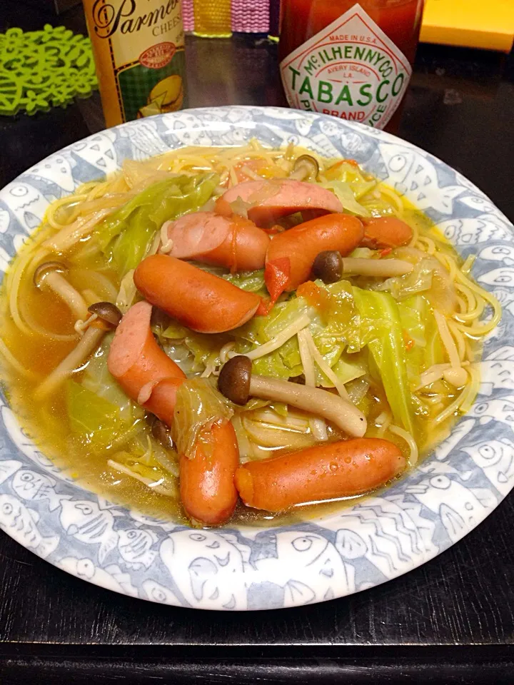 Snapdishの料理写真:ポトフ風スープパスタ|つばりん亭さん