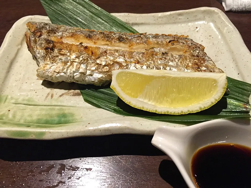 太刀魚の塩焼き|うえのぶさん