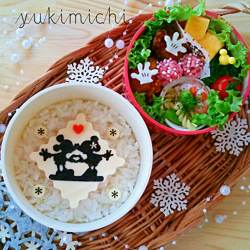 ☆We  love  Mickey☆ な お弁当♪♪|Michiyo Kasadaさん