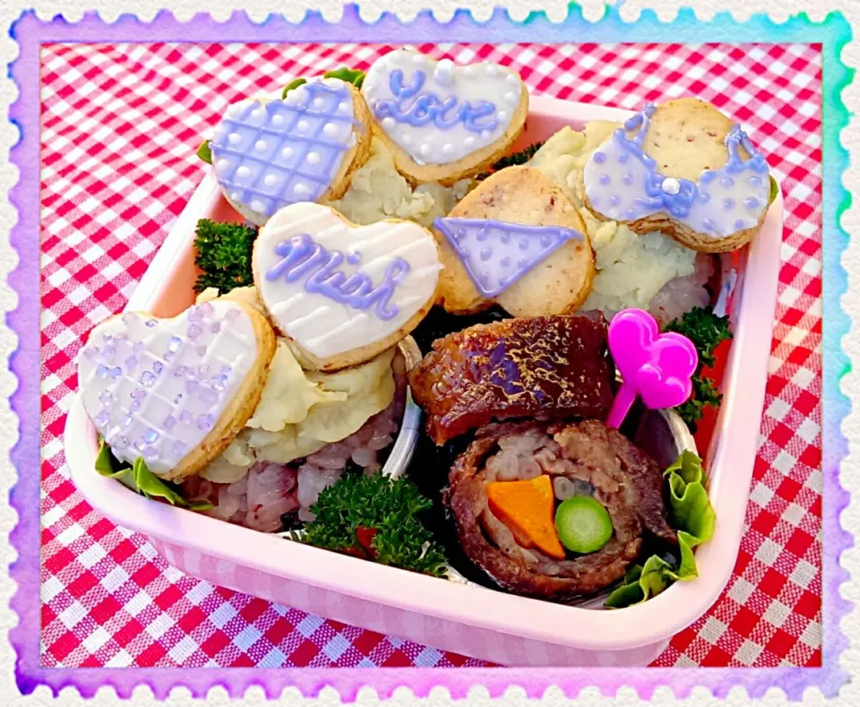 🎂カップケーキ風弁当🎂 キャラ弁
Cup Cake like Bento|The Reinhartsさん