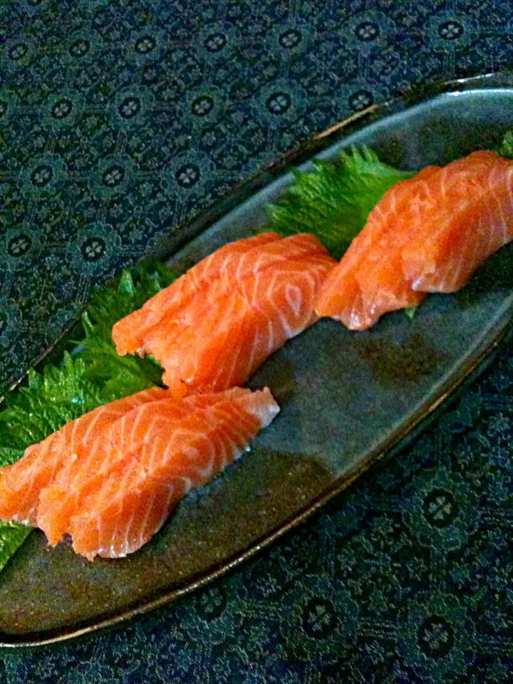 salmon sashimi|zer0さん