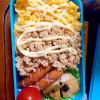 Snapdishの料理写真:旦那っちお弁当♡|ありゆきさん