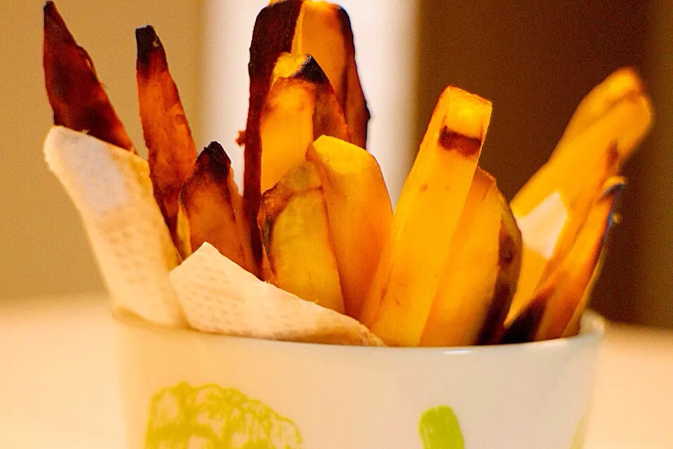 Sweet potato fries #vegan|Leahさん