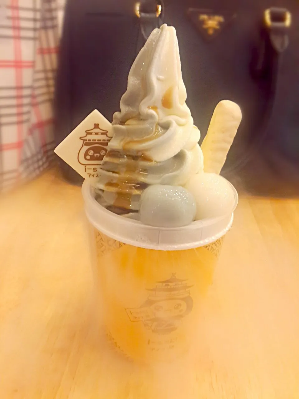 Okinawa Black Sugar soft cream|gunjiさん