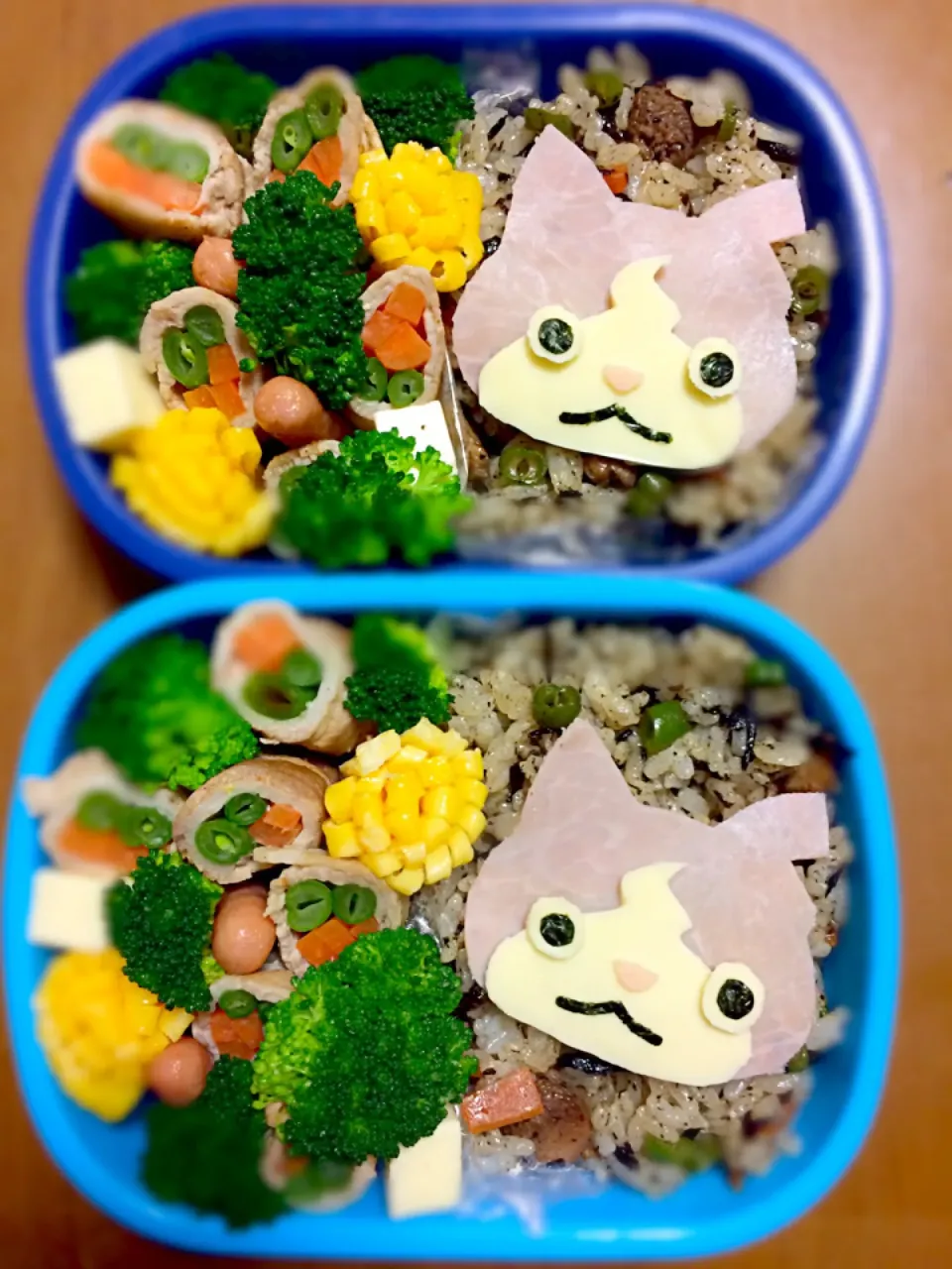 Snapdishの料理写真:ジバニャン弁当|canaさん