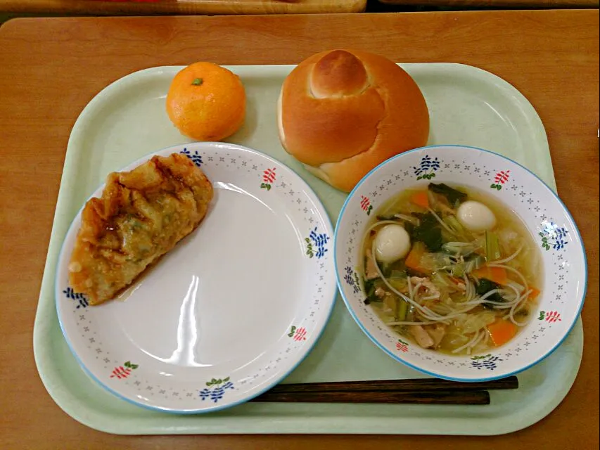 町田市でのしょうゆ塾後の給食|Itaruさん