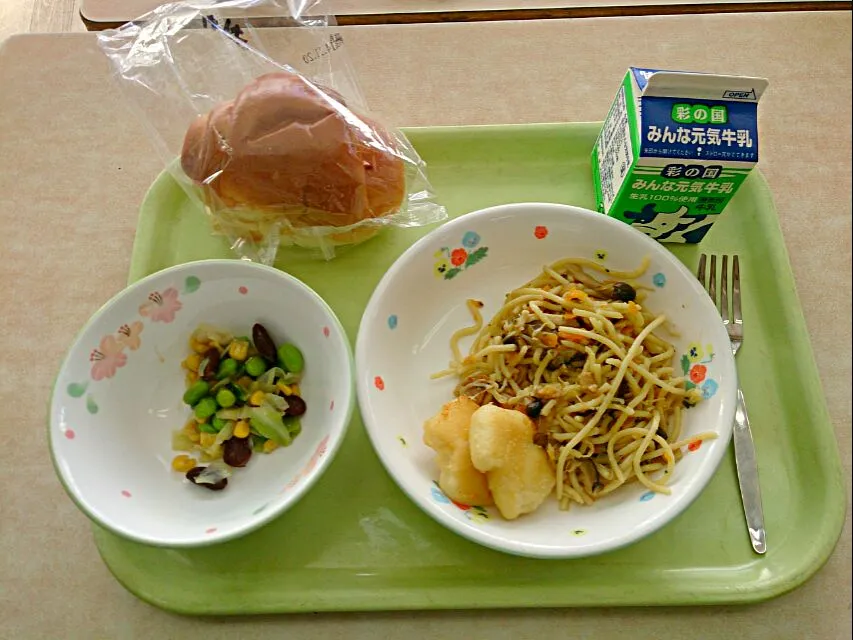 鴻巣市でのしょうゆ塾後の給食|Itaruさん