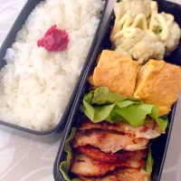 Snapdishの料理写真:主人のお弁当|あいさん