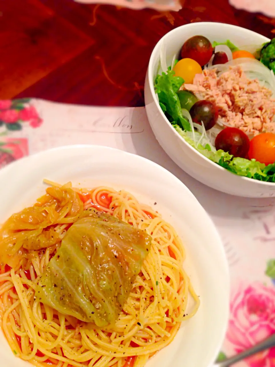 Snapdishの料理写真:今日の晩御飯(๑´ڡ`๑)|ちゃたままさん