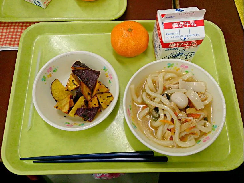 横浜市でのしょうゆ塾後の給食|Itaruさん