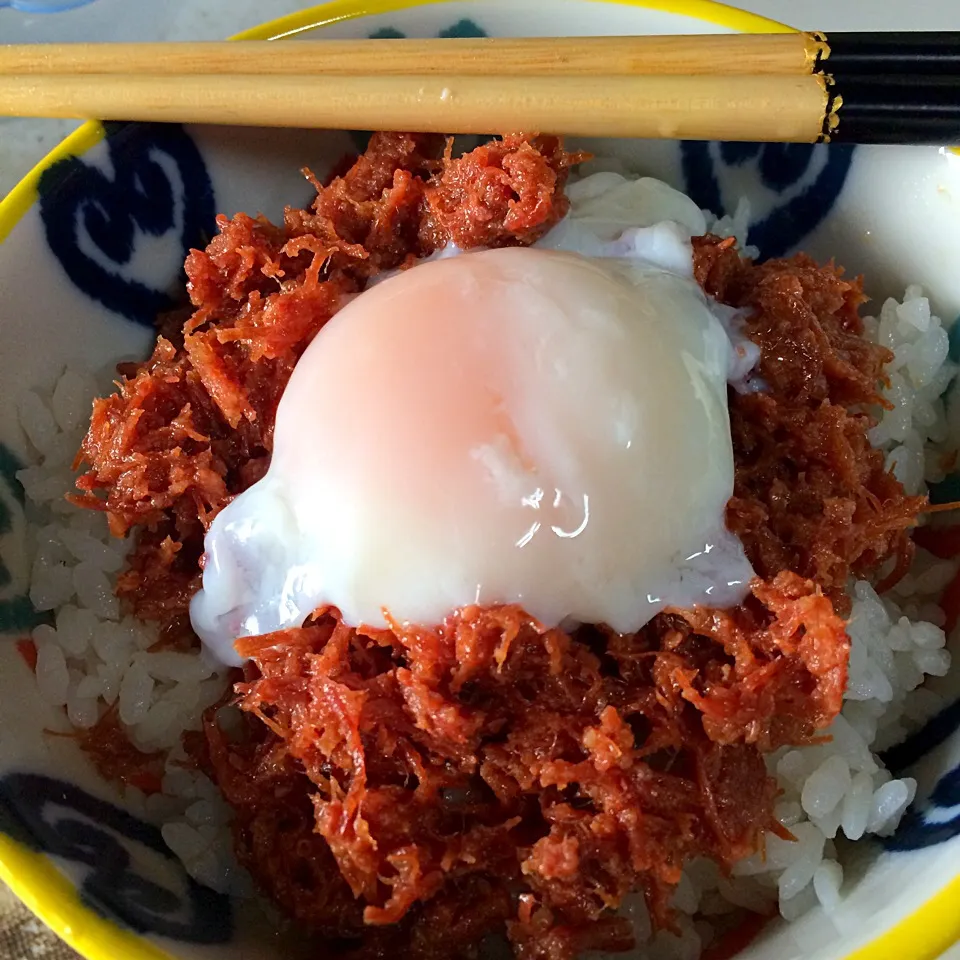 和風コンビーフ載せ丼|国広 颯仁さん