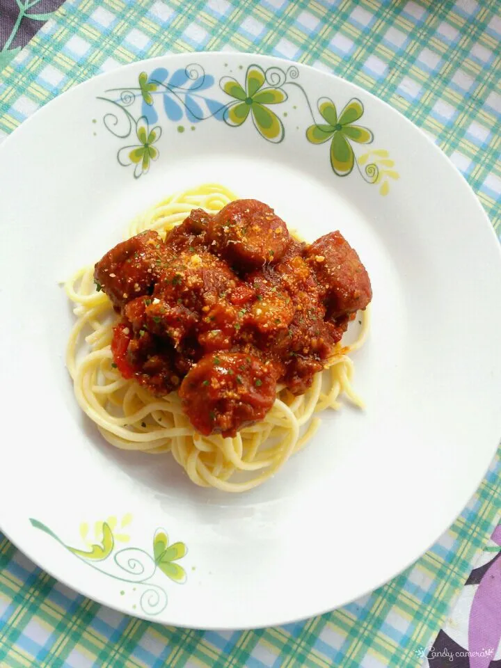 Meatball Spaghetti|shakiraさん