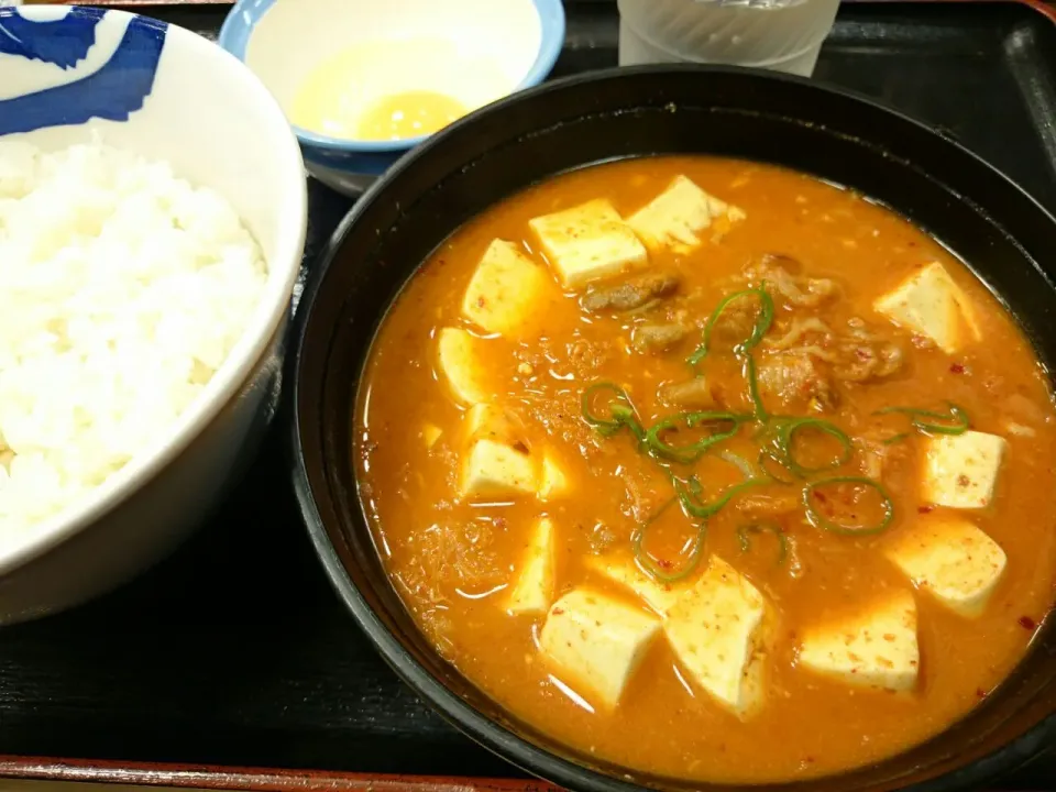 豆腐キムチチゲセット|ツツカメさん