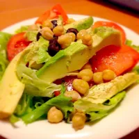 Snapdishの料理写真:Mexican healthy salad with lime juice dressing|Bethany M. Longさん