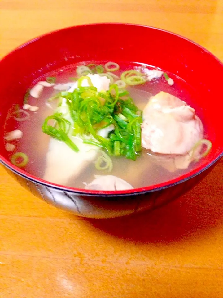 鱈のアラと肝のお吸い物🍲島根県産|まいりさん