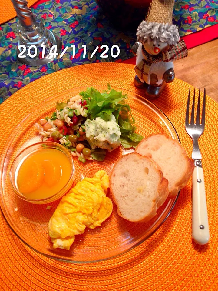 Snapdishの料理写真:朝ごはん 2014.・11・20|ローゼルさん