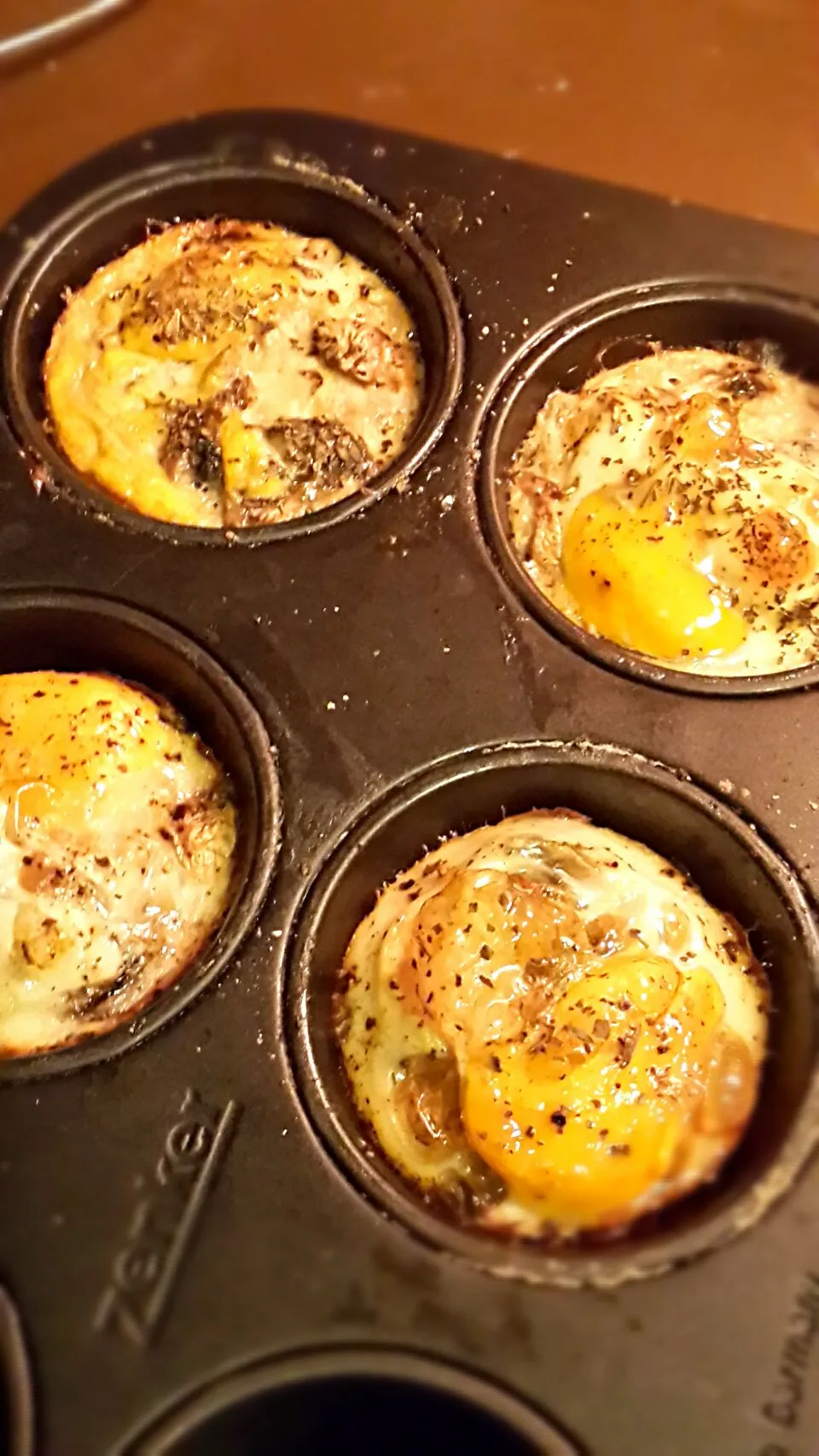 Baked egg with mushrooms & beef salami|Anggia Andhitaさん