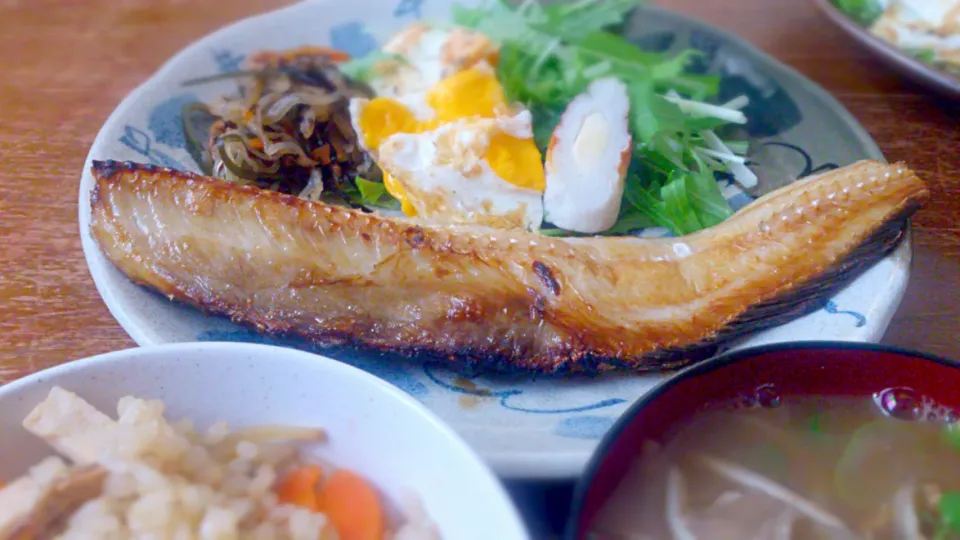 焼き魚定食【法華】|プチテンよすさん