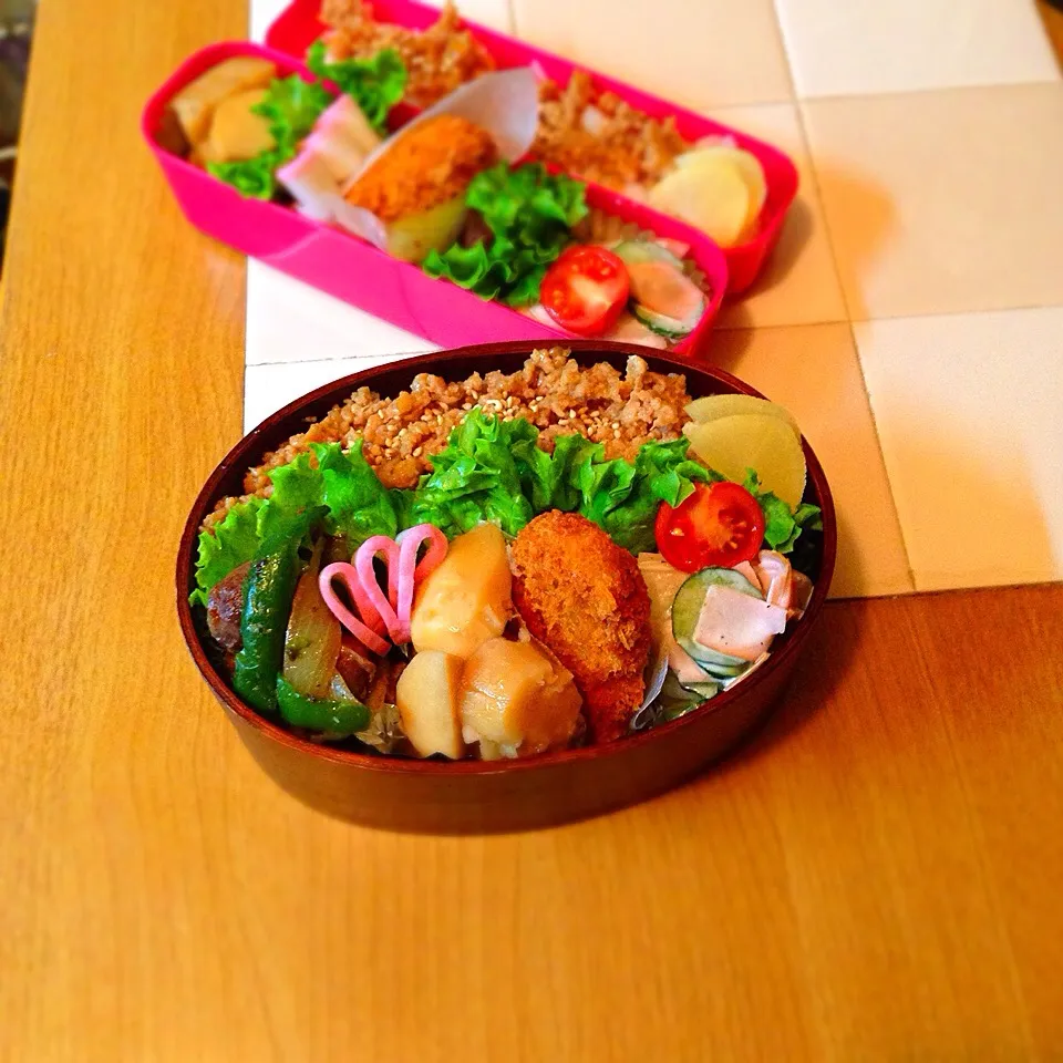 Snapdishの料理写真:今日のお弁当|☆run☆さん