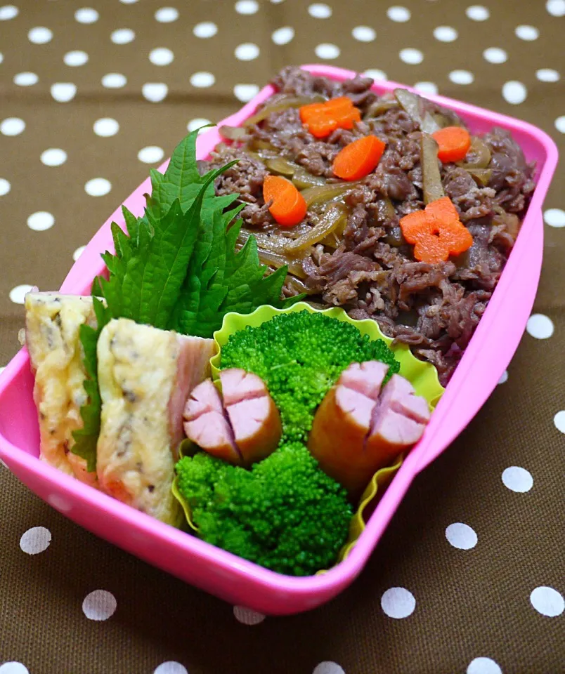 今日のJK弁当は牛丼 ^ ^|kokoさん