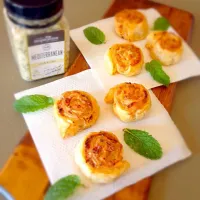 Pizza Pinwheel with Mediterranean Dukkahs😋|Anh Toさん